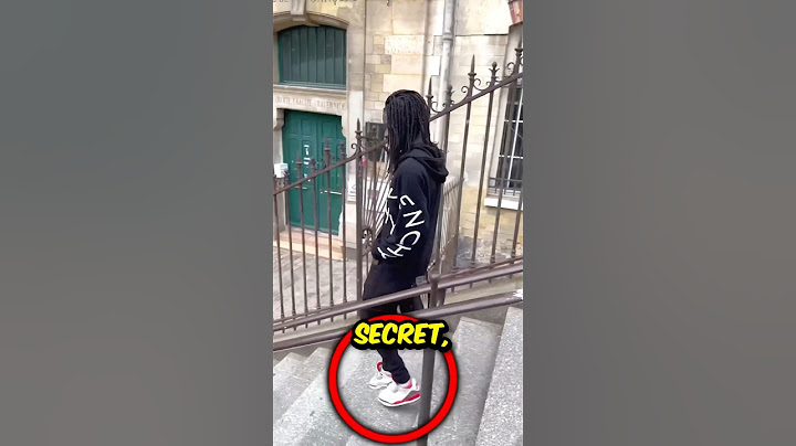 Voici comment descendre un escalier en quelques secondes 😮