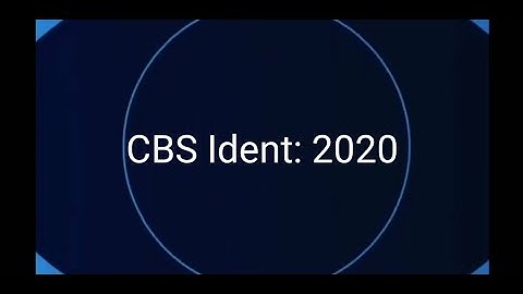 CBS Ident (2020)