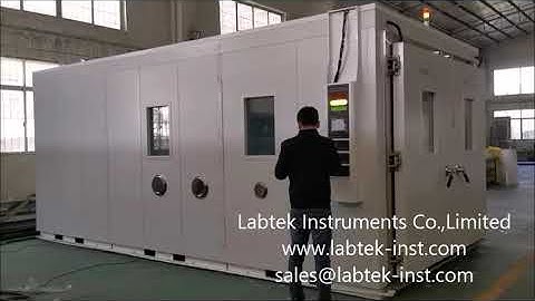 85%RH @ 85°C High Temperature High Humidity Walk in Test Chamber