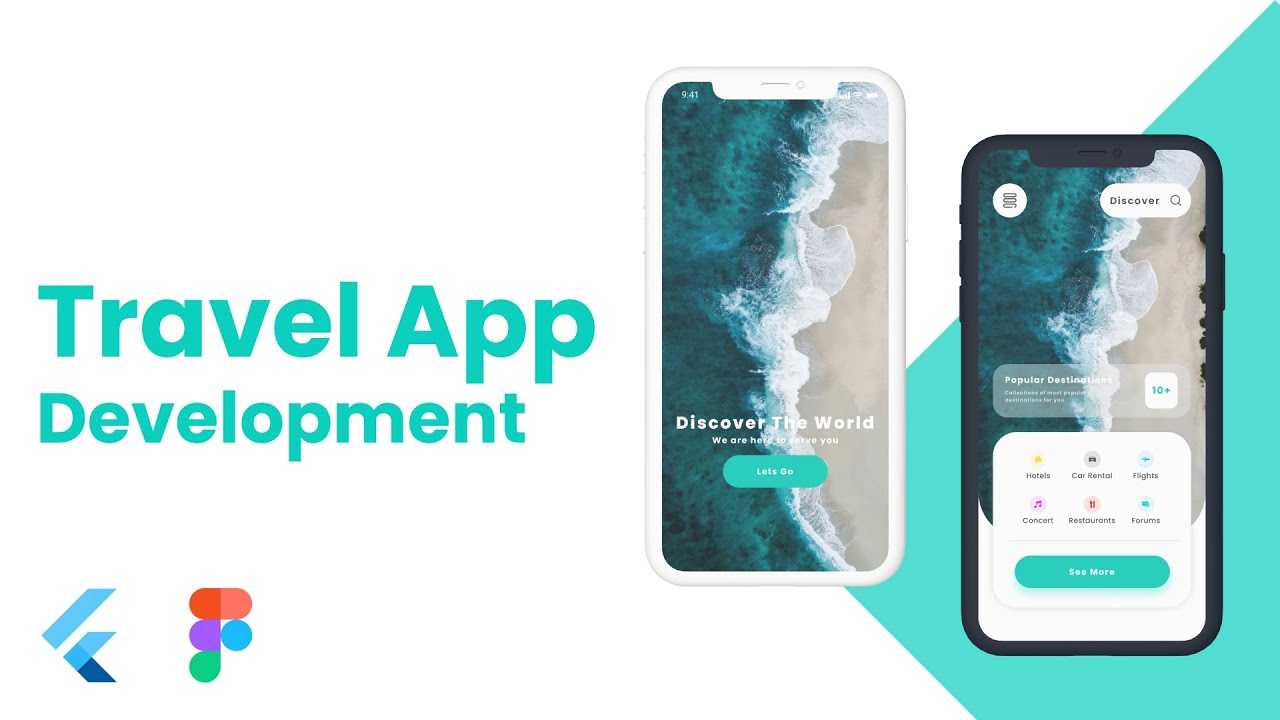 Flutter Travel App || UI Development || Speed Code - YouTube