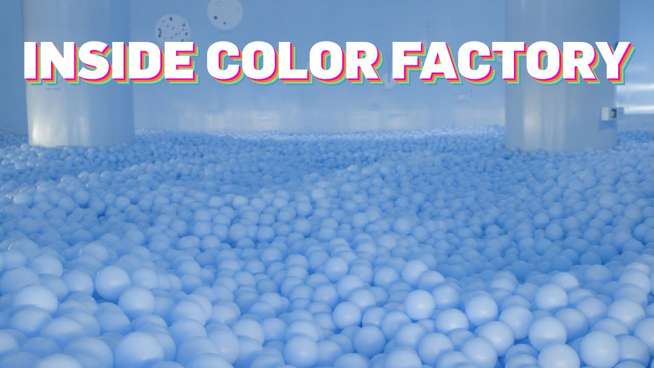 Inside Color Factory - YouTube