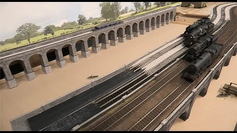 More work on the lake and the four track viaduct. (Part 3)       08-11-2020