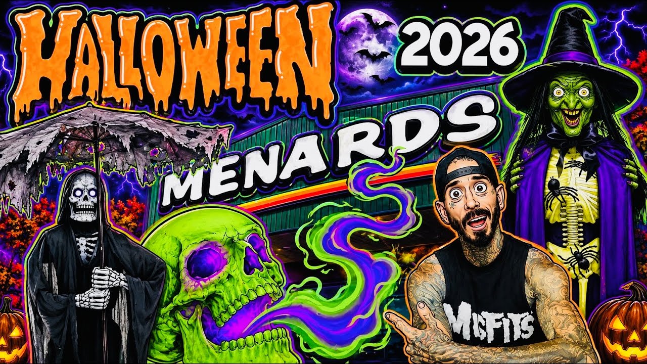 Menards Halloween 🎃 2026 Is Outrageous !! | Full Spooky Preview 