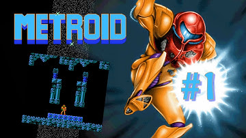 Metroid (100% Walkthrough) | Part 1 | Brinstar