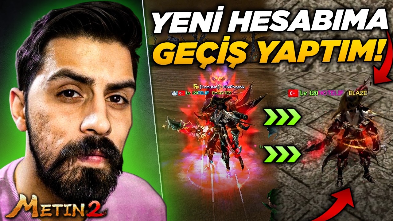 ASTRA2'DE YENİ HESABIMA GEÇİŞ YAPTIM! | YENİ HESAPTA MAX HASAR VURDUM! #metin2 #metin2pvp #astra2