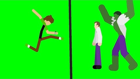 Stick Nodes Pro ( Ben 10 vs Hulk )