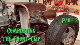 Completing the Front Clip - Part 2 - 1937 Rat Rod Build by Broke Bastard Garage 3,604 views 3 years ago 8 minutes, 57 seconds