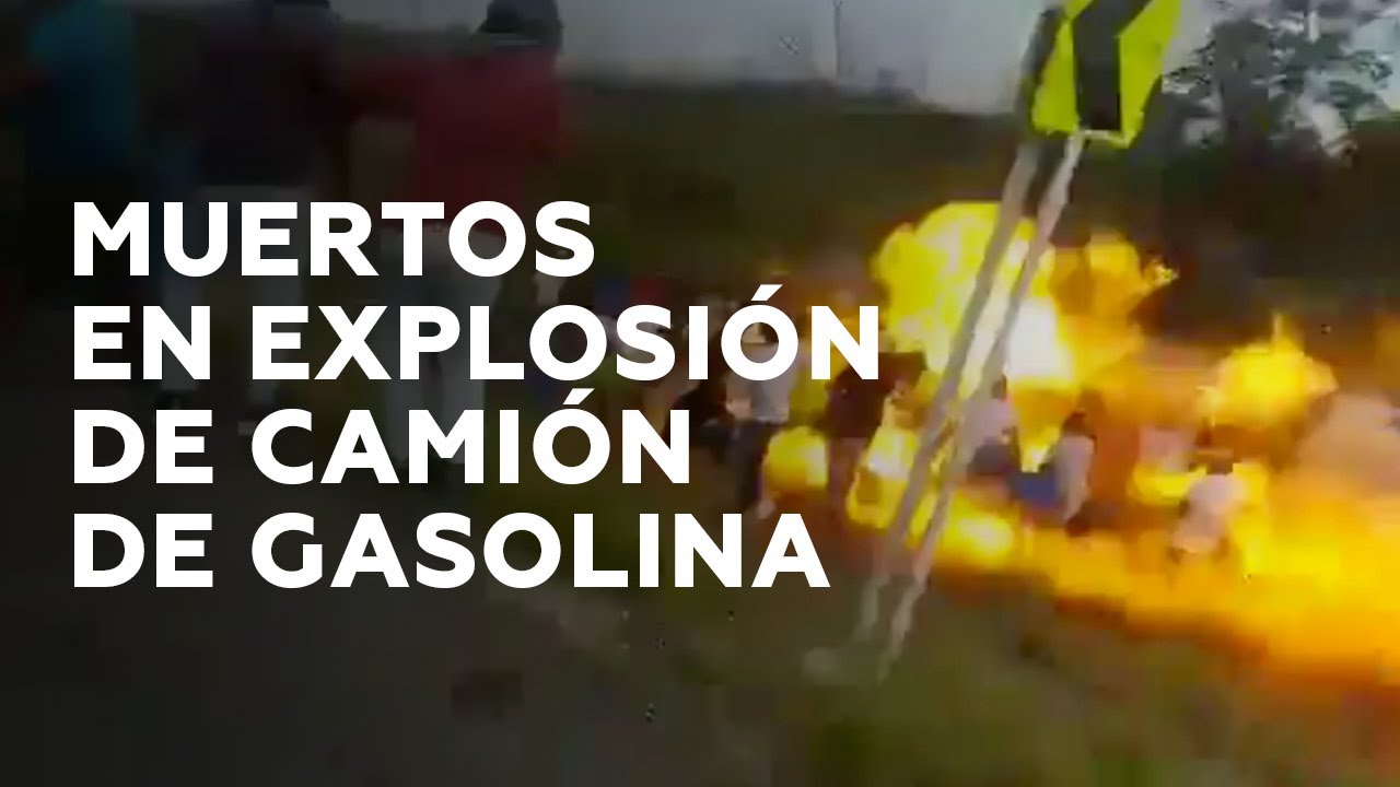 Mueren calcinadas 7 personas en la explosión de un camión de ...