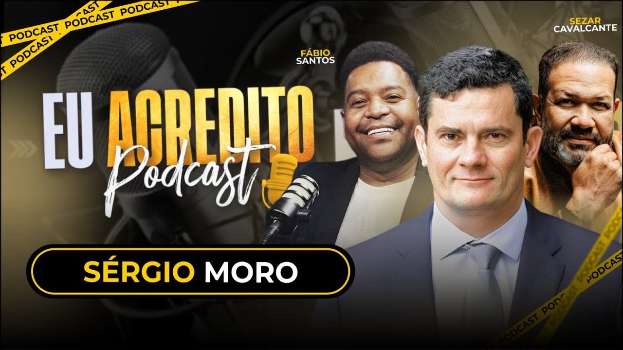 ( AO VIVO ) PODCAST MOSTRA O TEXTO - PR.SEZAR CAVALCANTE CONVERSA COM SÉRGIO MORO - 30/12/25