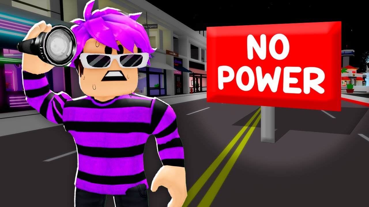 THE POWER WENT OUT IN BROOKHAVEN RP..