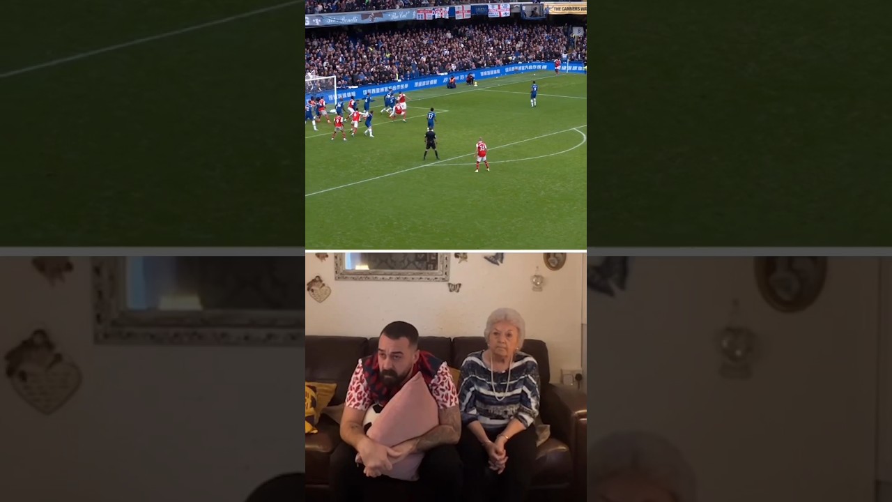 Bukayo Saka fantastic corner vs Chelsea