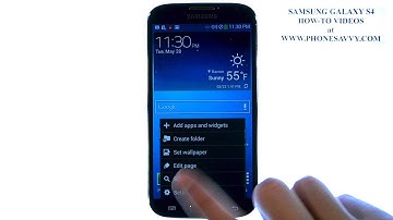 Samsung Galaxy S4 - How Do I Turn On Airplane Mode