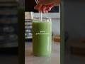 Healthy green protein smoothie recipe shorts