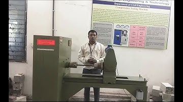 Torsion Testing Machine : To perform standard Torsion test on metals by Mr. Sanjay K. Bhadke (CED)