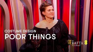 Poor Things wins for Costume Design | EE BAFTA Film Awards 2024