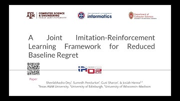 IROS-2021: A Joint Imitation-Reinforcement Learning Framework for Reduced Baseline Regret