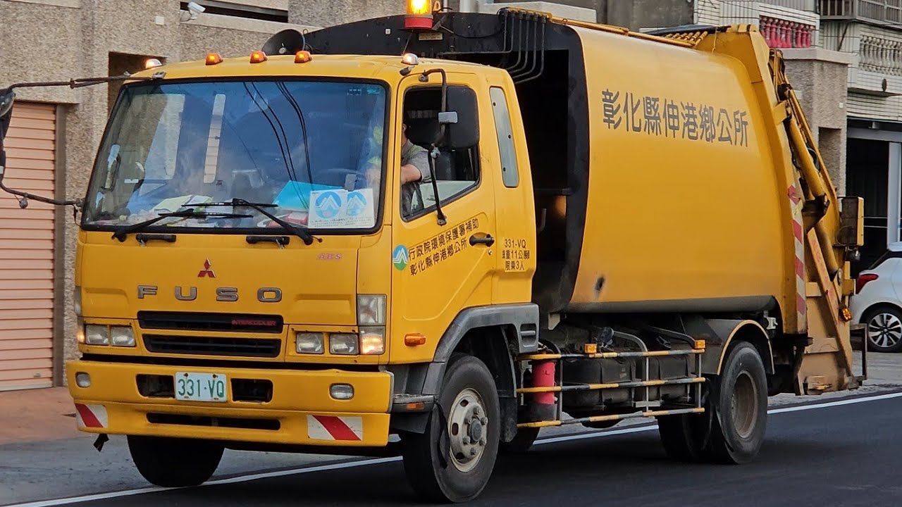 20250618彰化縣伸港鄉垃圾車331-VQ(代202-VQ)，回收車KEL-3016