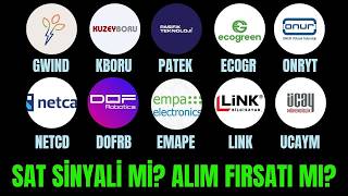 GWİND NETCD DOFRB LİNK KBORU PATEK EMPAE ECOGR ONRYT UCAYM HİSSE ANALİZİ BORSA YORUM
