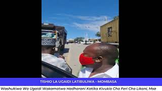 Mombasa: Washukiwa 2 Wa Ugaidi Wanaswa Kivukio Cha Feri Cha Likoni