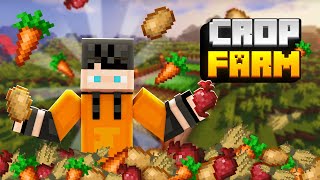 Minecraft easy starter crop farm tutorial
