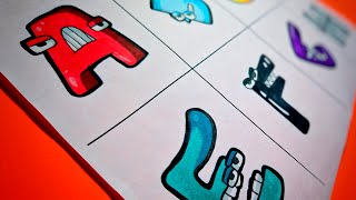 Dibujo A Alphabet Lore A - H Como Dibujar A The Alphabet Lore