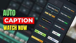 Fast And Easy Way To Add Auto Caption In Filmora