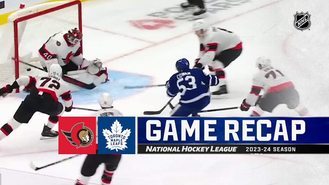 Maple Leafs vs. Senators: Live stream, TV info, time