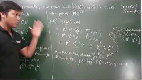 60. Matrices - Principle of Mathematical Induction in Matrices - Example #4