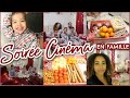 🎥🍿SOIRÉE CINÉMA EN FAMILLE + RECETTES & PLATEAUX TV