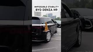 Byd Denza N9 Shows Impressive Suspension Stability Not A Single Move During The Balance Test
