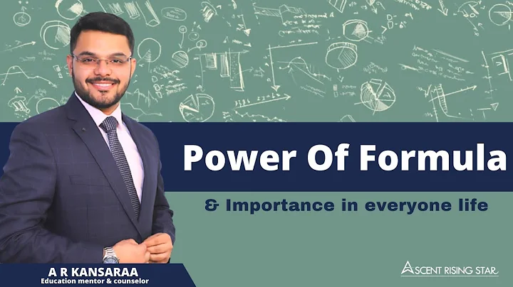 POWER OF FORMULA ( Abhishek kansara sir explains t...