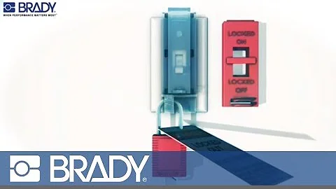 Brady Lockout Tagout Device Movie: Wall switch lockout