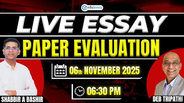 UPSC Essay Paper LIVE Evaluation ✍️ | Learn From Evaluator’s Insights ft. Shabbir Sir & Deb Sir