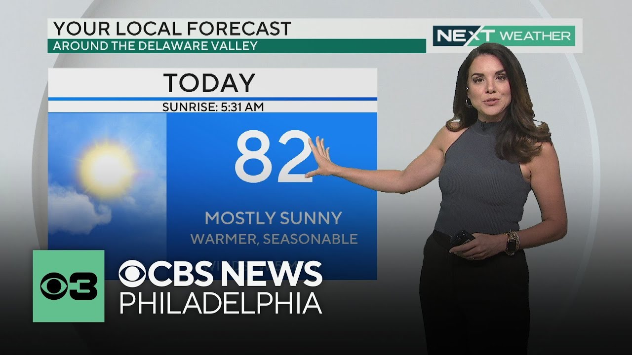 Seasonable and sunny weather around Philadelphia before region heats up ...