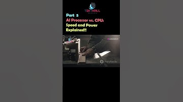 AI Processor vs. CPU: Speed and Power Explained! Part 5 #ai #viral #trending #aiinindia #automation