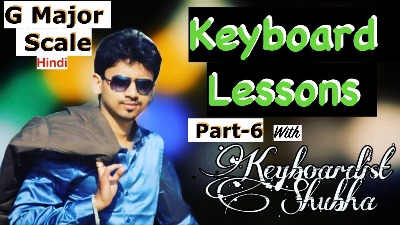 Major Scales: How to Play G Major Scale on Piano (Right and Left hand ...