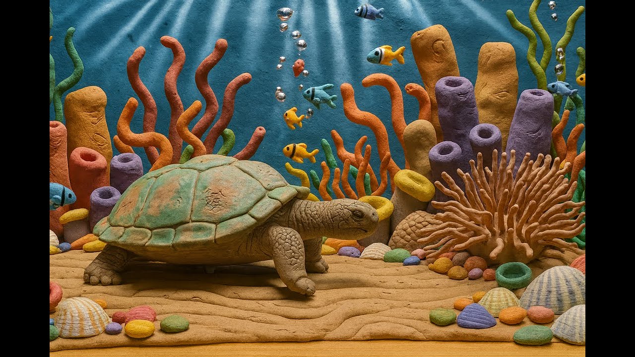 Calming Claymation Animal Adventures for Kids | Relaxing Doughmotion ASMR Nature Scenes