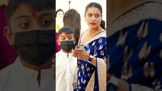 Kajol Devgon With Her Son Yug Devgon