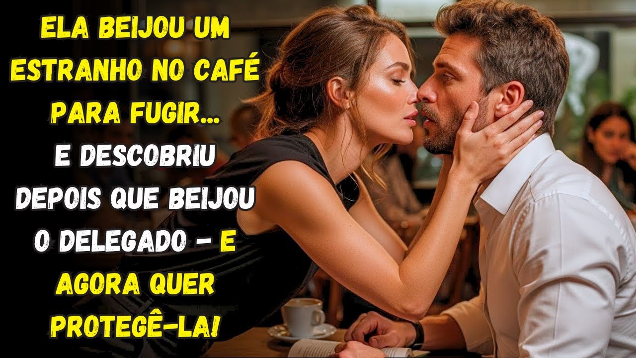 Ela beijou o delegado para se salvar de um stalker… E agora ele ficou obcecado em protegê-la!