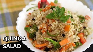 Healthy Quinoa Salad Recipe for Weight Loss | Indian Quinoa Salad | Quinoa Seeds Recipe Weight Loss