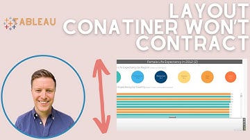 Object in Tableau Layout Container Won