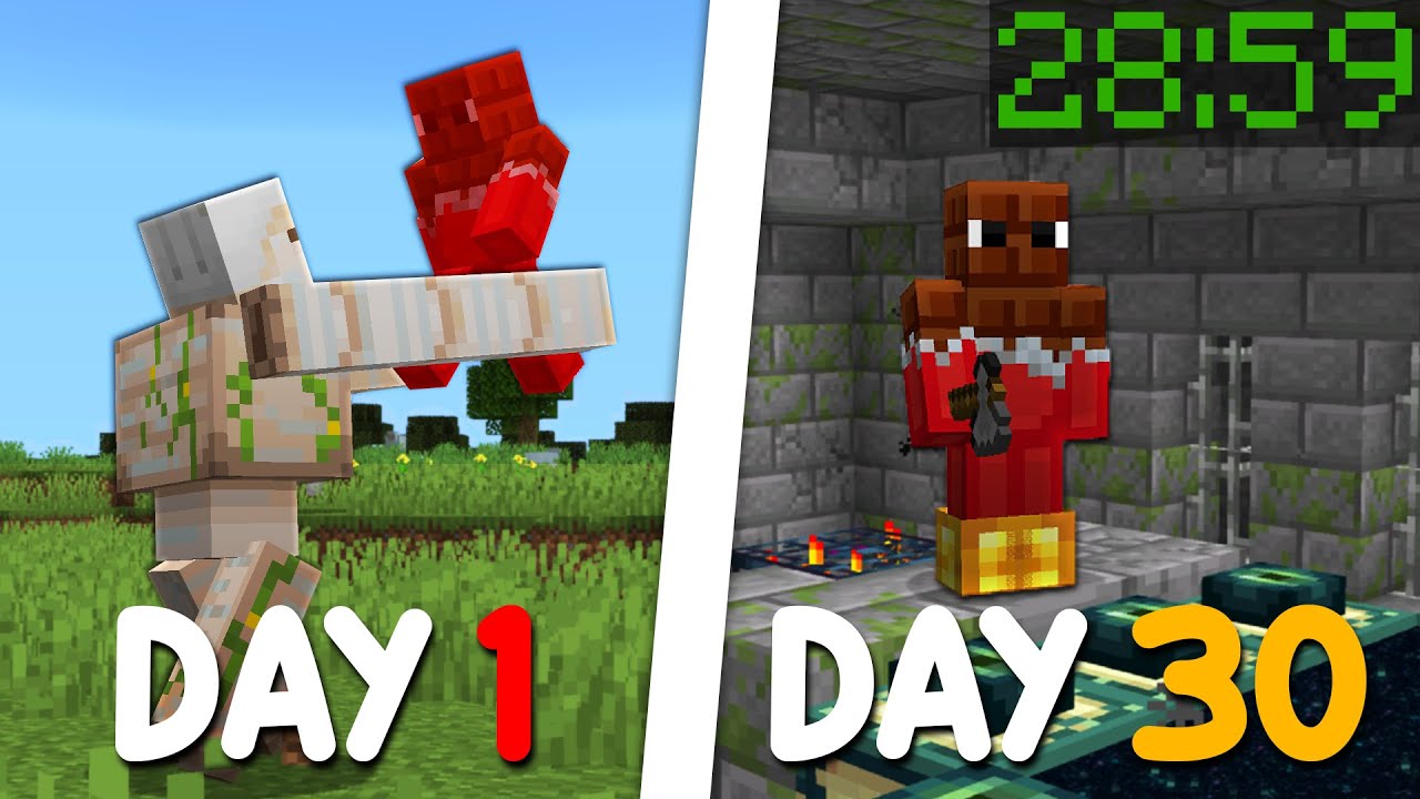 I Learned to SPEEDRUN Minecraft in 1 MONTH...