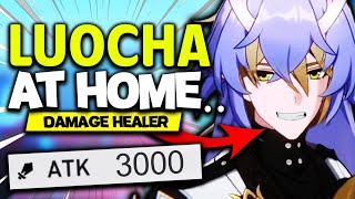 DPS HEALER!? I used Luocha At Home in MOC before Luocha released... Honkai: Star Rail