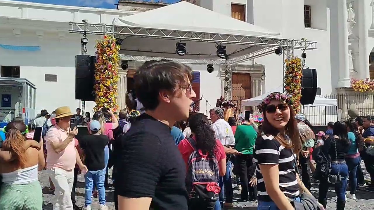 Festival de las Flores 2025, Presentación de Marimba, Antigua Guatemala 