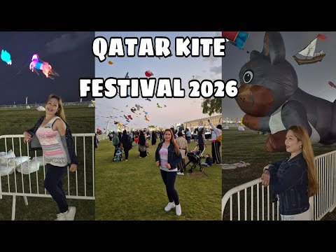 QATAR KITE FESTIVAL 2026@OLD DOHA PORT,MINA DISTRICT QATAR||PRINCESS ANALYN