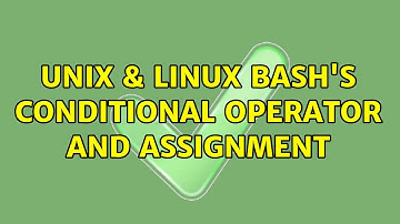 Unix & Linux: Bash