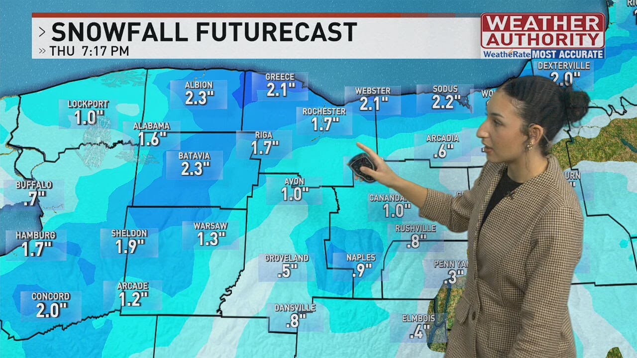 FORECAST: Snow will soon fade, but bitter cold will stay - YouTube