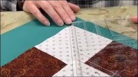 Quilting How-To Video: Using the Ultimate Flying Geese Tool by Creative Grids