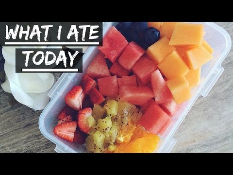 WHAT I ATE TODAY #1 | Vegan, Food for Losing Fat