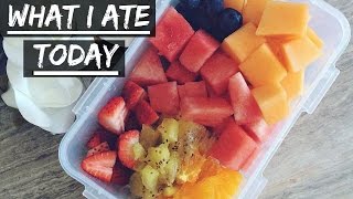 WHAT I ATE TODAY #1 | Vegan, Food for Losing Fat